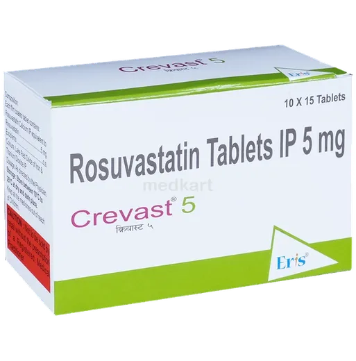 crevast 5mg tablet 10's